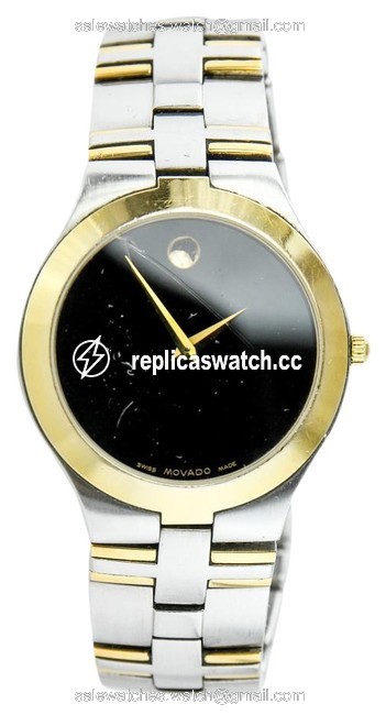 Movado Two Tone Swiss Made Museum Watch Movado Two Tone Swiss Made Museum Watch