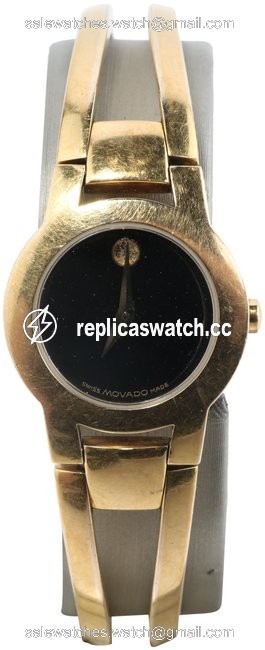 Movado Gold 24mm Amarosa Plated 88 E4 1842 Watch Movado Gold 24mm Amarosa Plated 88 E4 1842 Watch