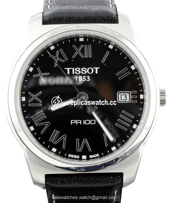 Tissot Black Pr100 Classic Mens Watch Tissot Black Pr100 Classic Mens Watch