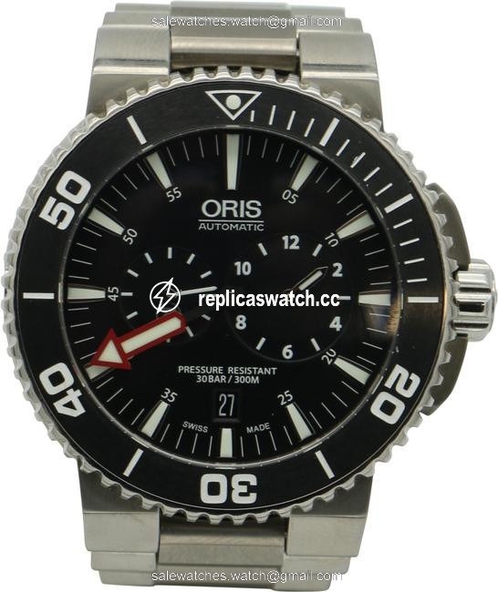 Oris Silver Aquis Regulateur Der Meistertaucher Titanium Watch Oris Silver Aquis Regulateur Der Meistertaucher Titanium Watch