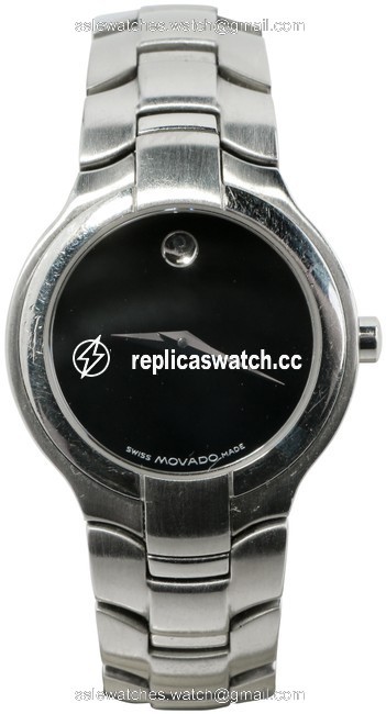 Movado Black/Steel 26mm Museum Ladies 84 G4 1852 Watch Movado Black/Steel 26mm Museum Ladies 84 G4 1852 Watch