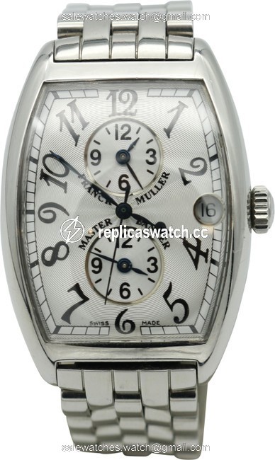 Franck Muller Silver Master Banker Watch Franck Muller Silver Master Banker Watch
