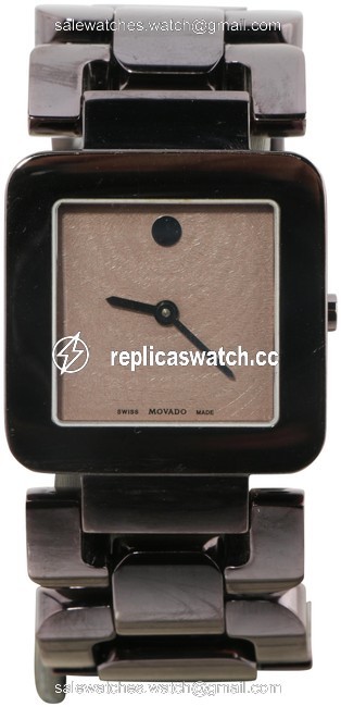Movado Brown 29mm Luma Square 33.3.36.1183 Watch Movado Brown 29mm Luma Square 33.3.36.1183 Watch
