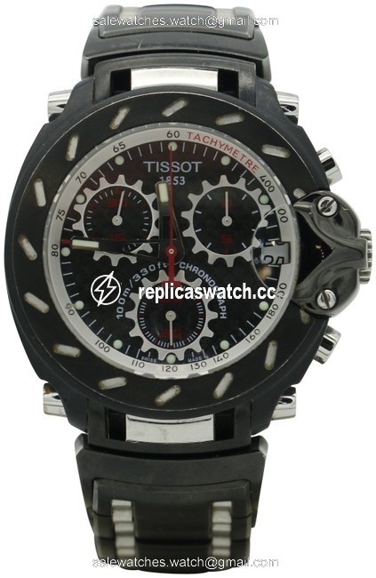 Tissot Black T-race Finish Chronograph Watch Tissot Black T-race Finish Chronograph Watch