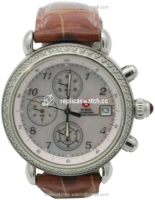 Michele Multicolor Csx Diamond Ladies Watch Michele Multicolor Csx Diamond Ladies Watch