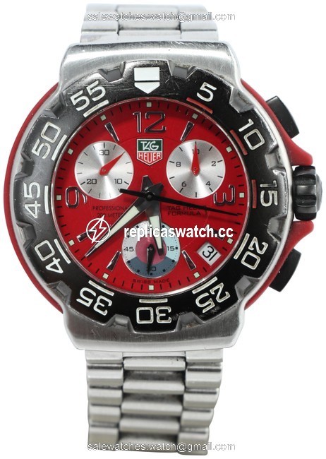 TAG Heuer Stainless Steel Professional Formula 1 Chronograph Cac1112 Watch TAG Heuer Stainless Steel Professional Formula 1 Chronograph Cac1112 Watch