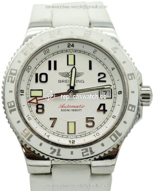 Breitling White Superocean Gmt A32380 Watch Breitling White Superocean Gmt A32380 Watch