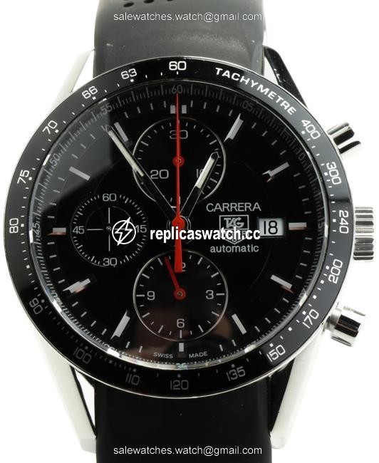 TAG Heuer Stainless Steel Carrera Juan Manuel Fangio Limited Edition Watch TAG Heuer Stainless Steel Carrera Juan Manuel Fangio Limited Edition Watch