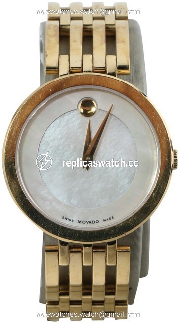 Movado Gold-tone 28mm Esperanza Mother-of-pearl 04.8.36.1366 Watch Movado Gold-tone 28mm Esperanza Mother-of-pearl 04.8.36.1366 Watch