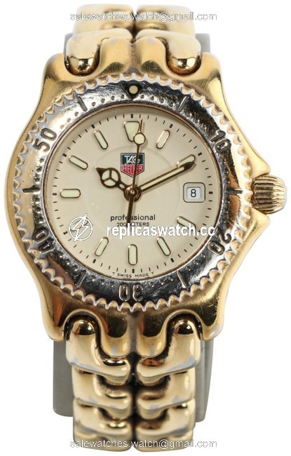 TAG Heuer Gold Plated Professional 200m Ladies Wg1330 Watch TAG Heuer Gold Plated Professional 200m Ladies Wg1330 Watch