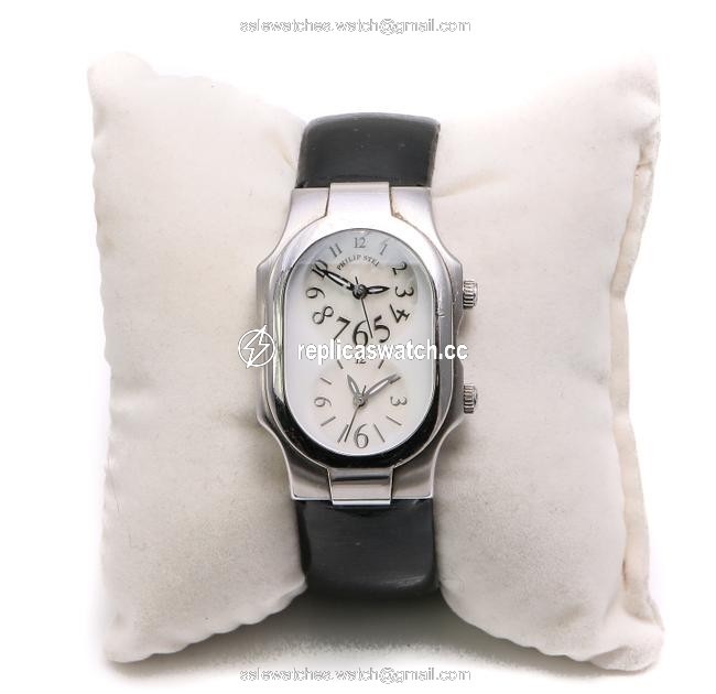 Philip Stein Stainless Steel Signature Dual Time Natural Freguency Watch Philip Stein Stainless Steel Signature Dual Time Natural Freguency Watch