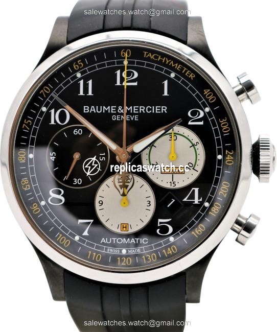 Baume & Mercier Black Capeland Shelby Cobra 1963 Edition M0a10281 Watch Baume & Mercier Black Capeland Shelby Cobra 1963 Edition M0a10281 Watch