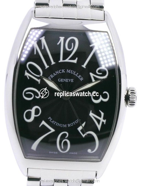 Franck Muller Tono Carbex 6850sc Stainless Steel Self-winding Mens Black Dial Watch Franck Muller Tono Carbex 6850sc Stainless Steel Self-winding Mens Black Dial Watch