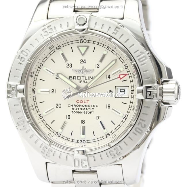 Breitling Colt Steel Mens A17380 Watch Breitling Colt Steel Mens A17380 Watch