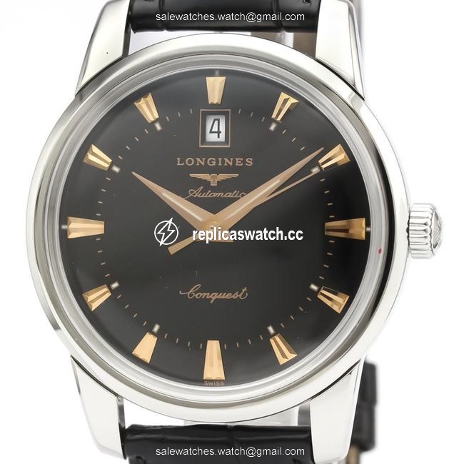 Longines Conquest Stainless Steel Mens Dress L1.645.4 Watch Longines Conquest Stainless Steel Mens Dress L1.645.4 Watch