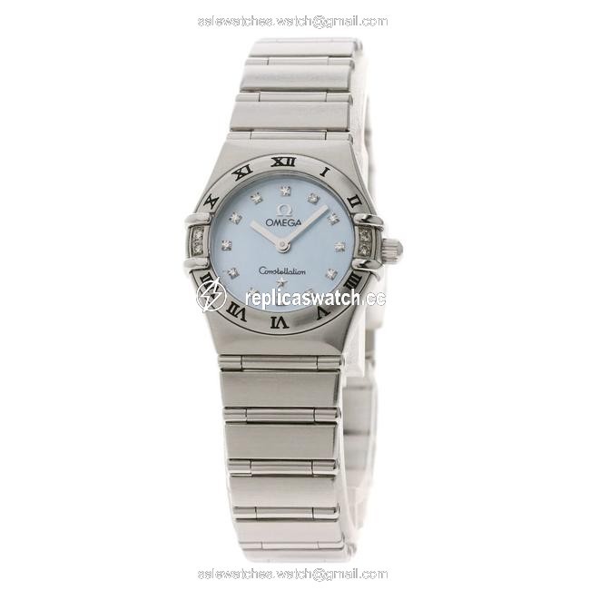 Omega Constellation 12p Diamond Stainless Steel Ss Ladies Watch Omega Constellation 12p Diamond Stainless Steel Ss Ladies Watch