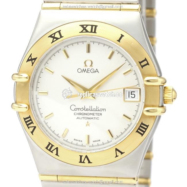 Omega Constellation Stainless Steel Yellow Gold (18k) Mens Dress 1202.30 Watch Omega Constellation Stainless Steel Yellow Gold (18k) Mens Dress 1202.30 Watch