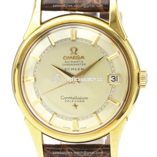 Omega Constellation Yellow Gold (18k) Mens Dress 14393 Watch Omega Constellation Yellow Gold (18k) Mens Dress 14393 Watch