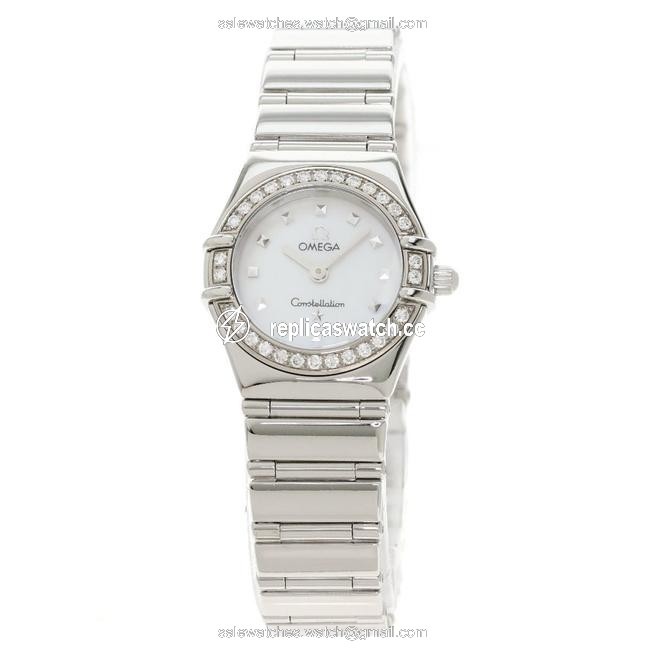 Omega 1465.71 Constellation My Choice Stainless Steel Diamond Ladies Watch Omega 1465.71 Constellation My Choice Stainless Steel Diamond Ladies Watch