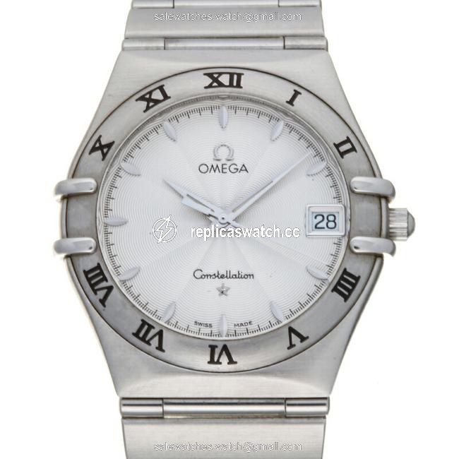 Omega Constellation Mens 1512.30.00 Stainless Steel Silver Dial Watch Omega Constellation Mens 1512.30.00 Stainless Steel Silver Dial Watch
