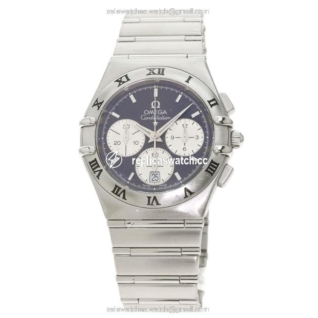 Omega 1542.4 Constellation Chrono Stainless Steel Men Watch Omega 1542.4 Constellation Chrono Stainless Steel Men Watch