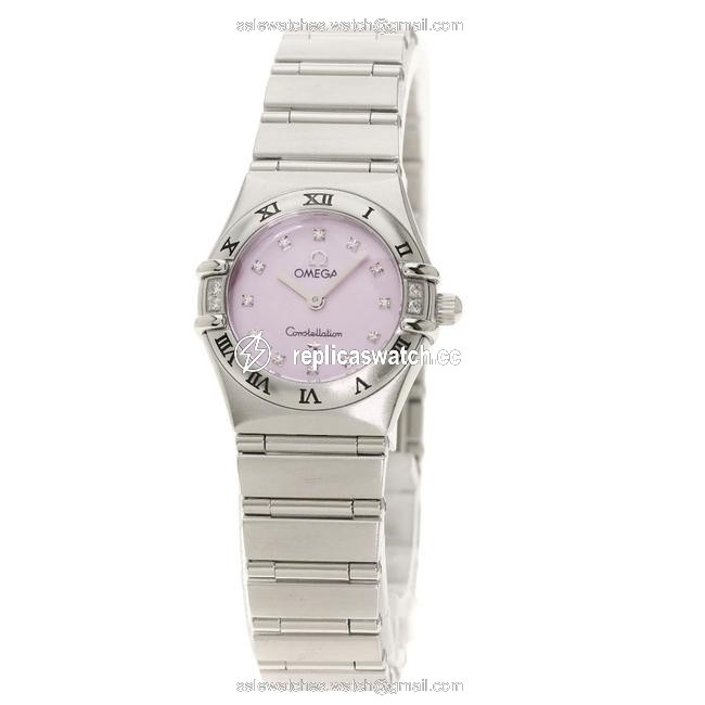 Omega 1567.66 Constellation 12p Diamond Stainless Steel Ladies Watch Omega 1567.66 Constellation 12p Diamond Stainless Steel Ladies Watch