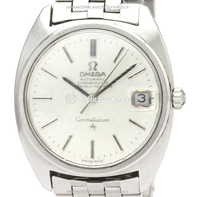 Omega Constellation Stainless Steel Mens Dress 168.017 Watch Omega Constellation Stainless Steel Mens Dress 168.017 Watch