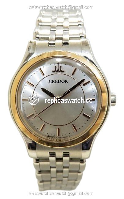 Seiko Credor 4j85-0a20 Ladies Quartz Silver Dial Watch Seiko Credor 4j85-0a20 Ladies Quartz Silver Dial Watch