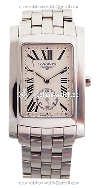 Longines Silver Dolcevita Quartz Stainless Steel Mens L5.655.4 Watch Longines Silver Dolcevita Quartz Stainless Steel Mens L5.655.4 Watch