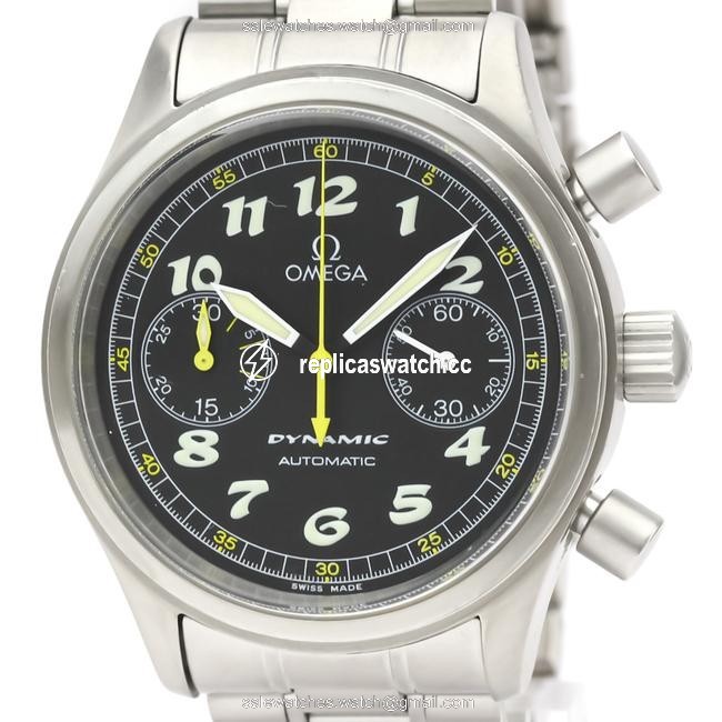 Omega Dynamic Stainless Steel Mens Sports 5240.50 Watch Omega Dynamic Stainless Steel Mens Sports 5240.50 Watch