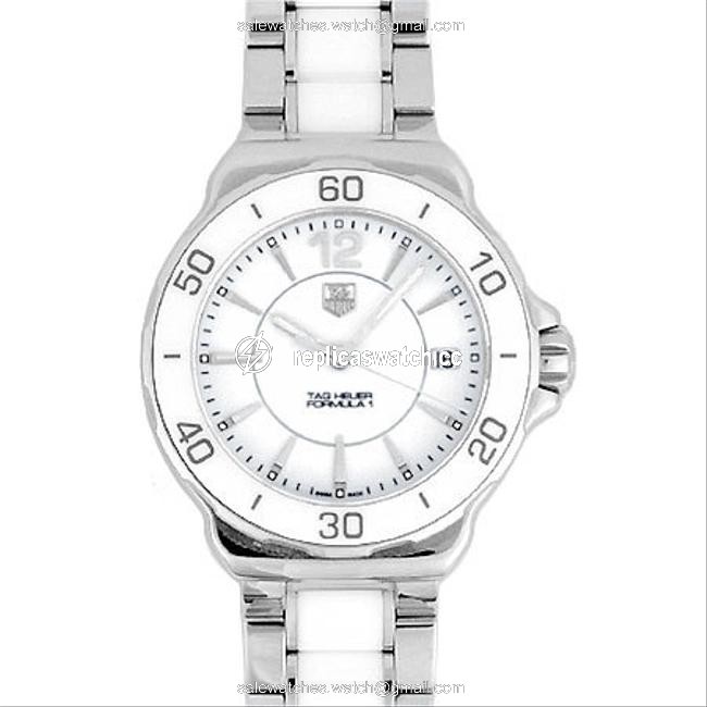 TAG Heuer Formula 1 Stainless Steel Ceramic Ladies White Dial Wah1211.ba0861 Watch TAG Heuer Formula 1 Stainless Steel Ceramic Ladies White Dial Wah1211.ba0861 Watch