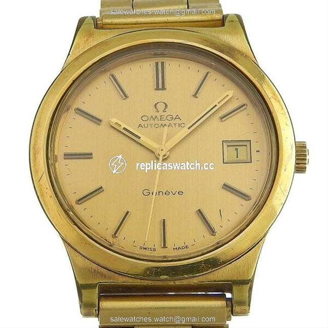 Omega Geneva Mens Cal.1012 Watch Omega Geneva Mens Cal.1012 Watch