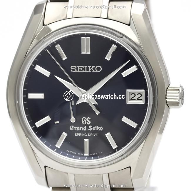 Seiko Grand Spring Drive Titanium Mens Dress Sbga127(9r65-0bz0) Watch Seiko Grand Spring Drive Titanium Mens Dress Sbga127(9r65-0bz0) Watch
