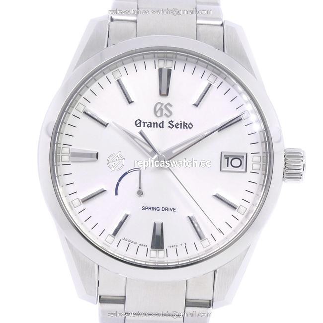 Seiko Grand 9r65-0bm0 Sbga299 Stainless Steel Spring Drive Mens White Dial Watch Seiko Grand 9r65-0bm0 Sbga299 Stainless Steel Spring Drive Mens White Dial Watch
