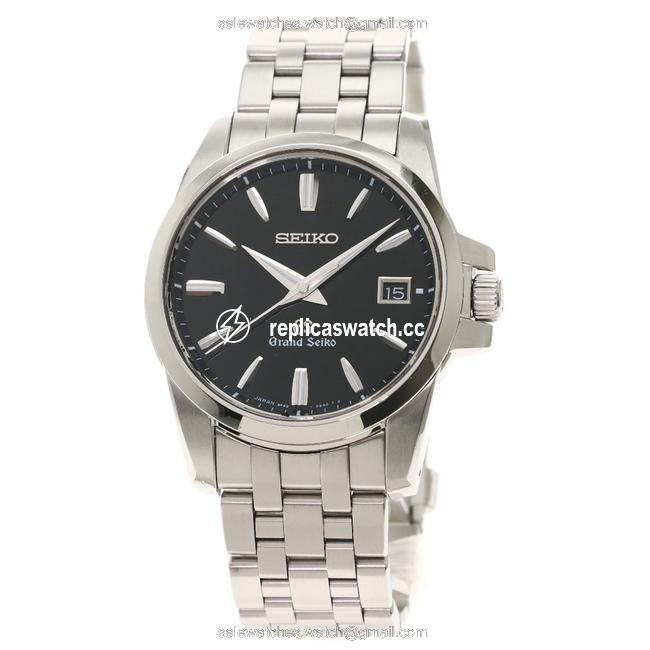 Seiko Sbg 049 9f62-0aa0 Grand Stainless Steel Men Watch Seiko Sbg 049 9f62-0aa0 Grand Stainless Steel Men Watch