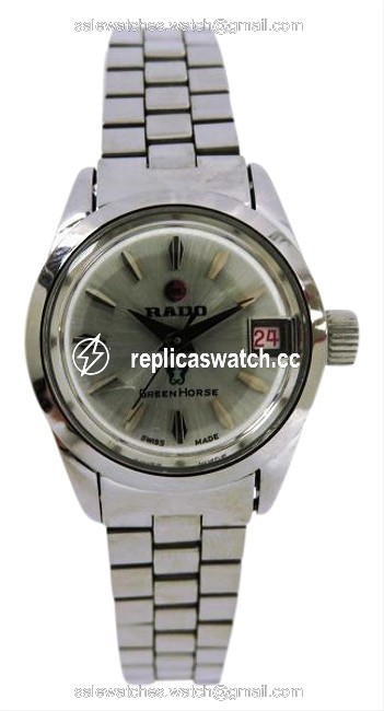 Rado Green Horse 759-1 Self-winding Silver Dial Ladies Watch Rado Green Horse 759-1 Self-winding Silver Dial Ladies Watch