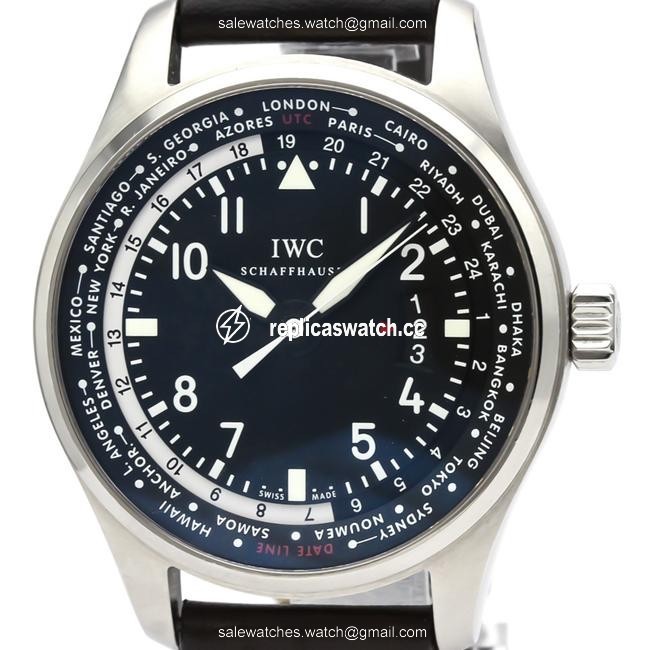 IWC Pilot Stainless Steel Mens Sports Iw326201 Watch IWC Pilot Stainless Steel Mens Sports Iw326201 Watch