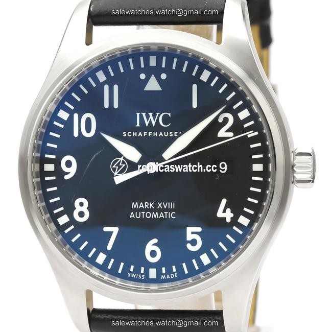 IWC Pilot Stainless Steel Mens Sports Iw327009 Watch IWC Pilot Stainless Steel Mens Sports Iw327009 Watch