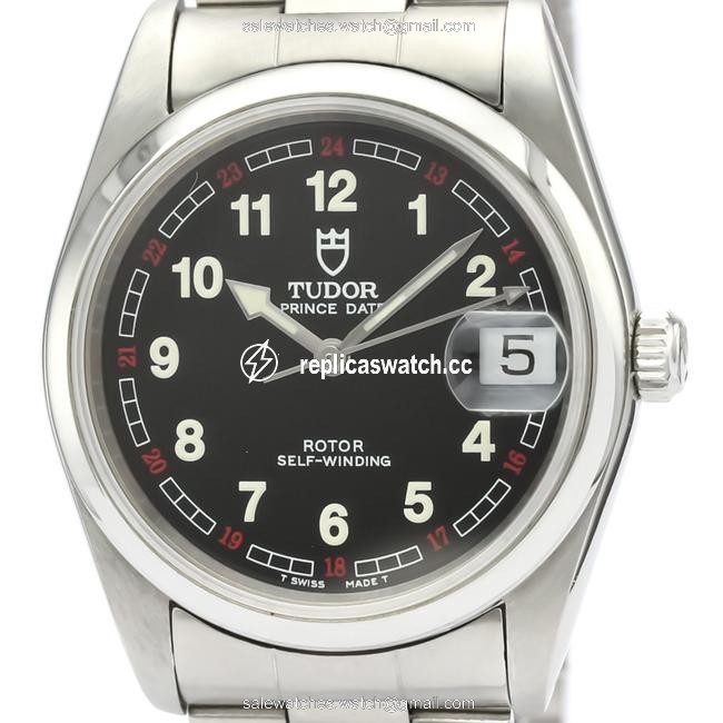 Tudor Prince Oyster Date Stainless Steel Mens Dress 74000n Watch Tudor Prince Oyster Date Stainless Steel Mens Dress 74000n Watch