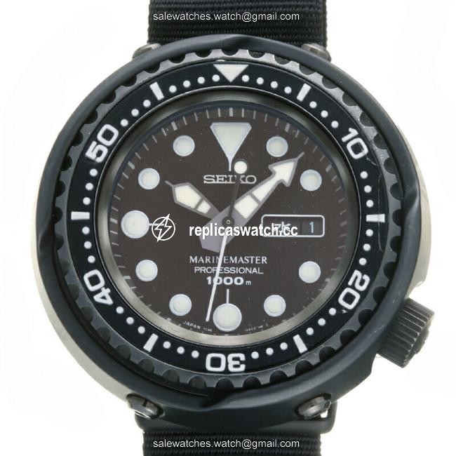 Seiko Prospex Marine Master Professional Mens Sbbn013 (7c46-0aa0) Titanium Black Dial Watch Seiko Prospex Marine Master Professional Mens Sbbn013 (7c46-0aa0) Titanium Black Dial Watch