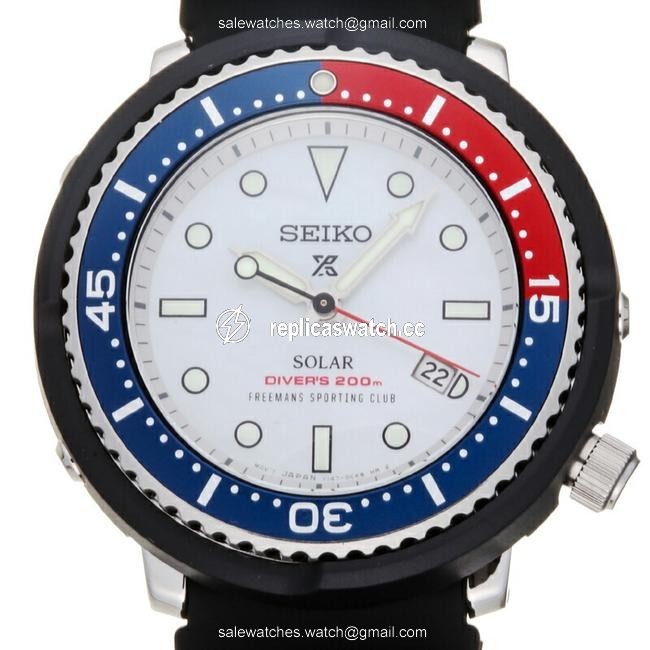 Seiko Scuba Prospex Diver Mens Stbr031 (V147-0ck0) Stainless Steel White Shell Dial Watch Seiko Scuba Prospex Diver Mens Stbr031 (V147-0ck0) Stainless Steel White Shell Dial Watch