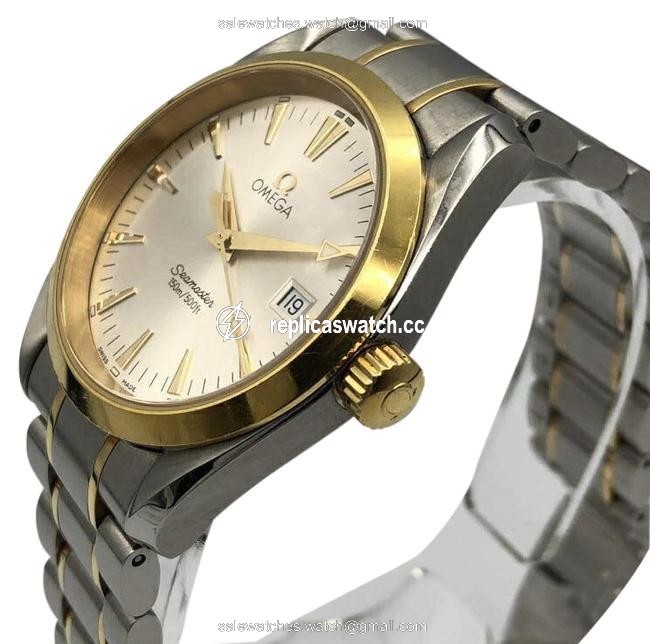 Omega 2318.30 Seamaster Aqua Terra Combi Quartz Watch Omega 2318.30 Seamaster Aqua Terra Combi Quartz Watch