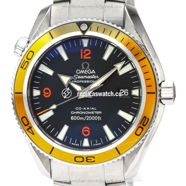Omega Seamaster Planet Ocean Orange 2208.50 Watch Omega Seamaster Planet Ocean Orange 2208.50 Watch