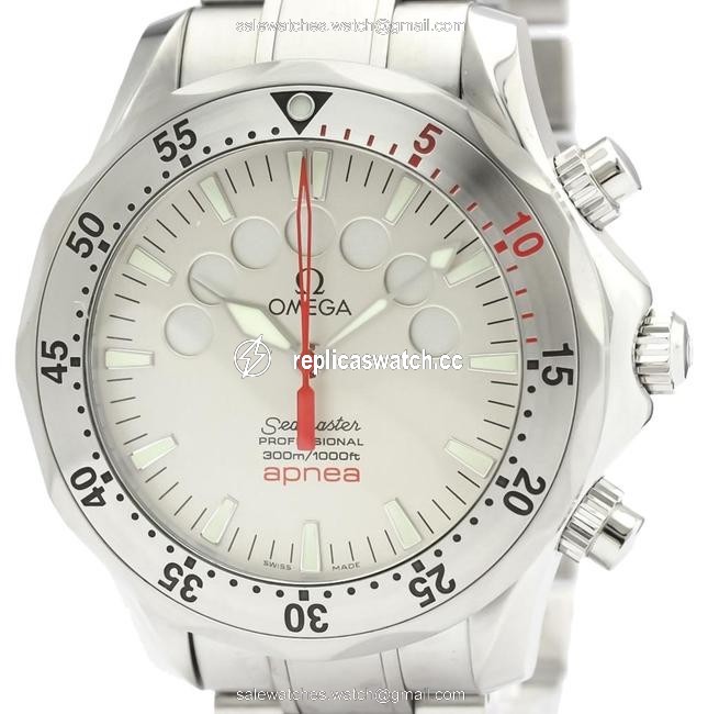 Omega Seamaster Pro 300m Apnea Jacques Mayol 2595.30 Watch Omega Seamaster Pro 300m Apnea Jacques Mayol 2595.30 Watch