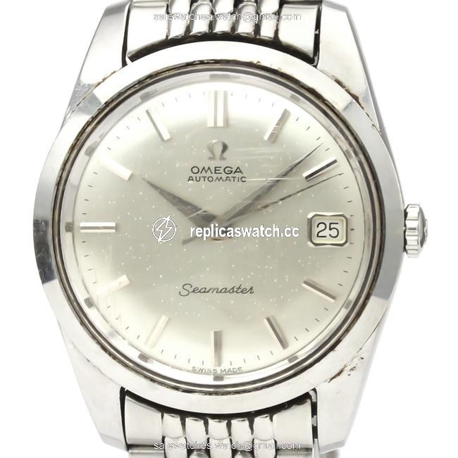 Omega Seamaster Stainless Steel Mens Dress 166.010 Watch Omega Seamaster Stainless Steel Mens Dress 166.010 Watch