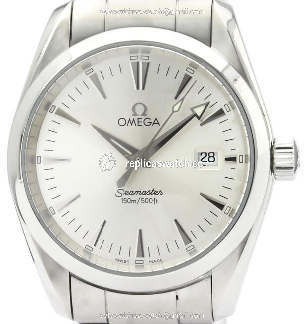 Omega Seamaster Aqua Terra Steel Quartz Mens 2518.30 Watch Omega Seamaster Aqua Terra Steel Quartz Mens 2518.30 Watch
