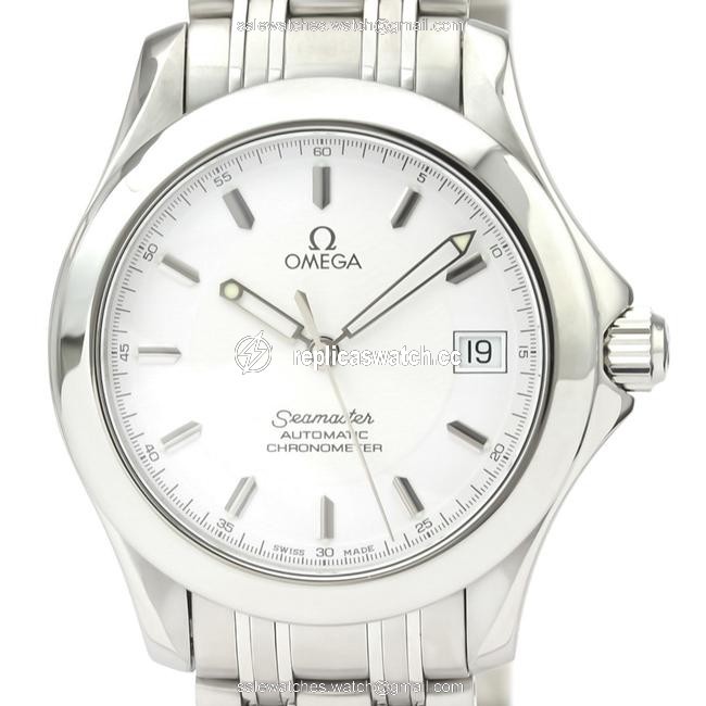 Omega Seamaster Stainless Steel Mens Sports 2501.21 Watch Omega Seamaster Stainless Steel Mens Sports 2501.21 Watch