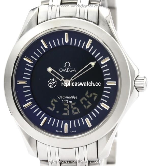 Omega Seamaster 120m Multifunction Steel Mens 2521.81 Watch Omega Seamaster 120m Multifunction Steel Mens 2521.81 Watch