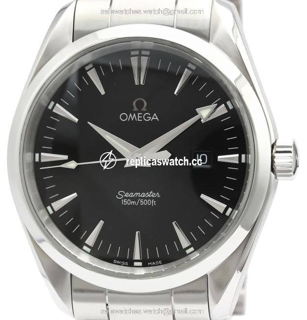 Omega Seamaster Aqua Terra Steel Quartz Mens 2517.50 Watch Omega Seamaster Aqua Terra Steel Quartz Mens 2517.50 Watch