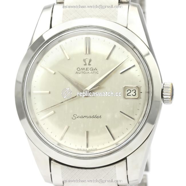 Omega Seamaster Stainless Steel Mens Dress 166.010 Watch Omega Seamaster Stainless Steel Mens Dress 166.010 Watch